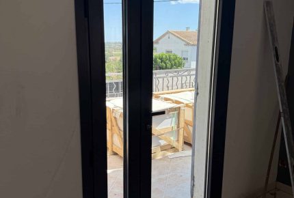 Installation de porte